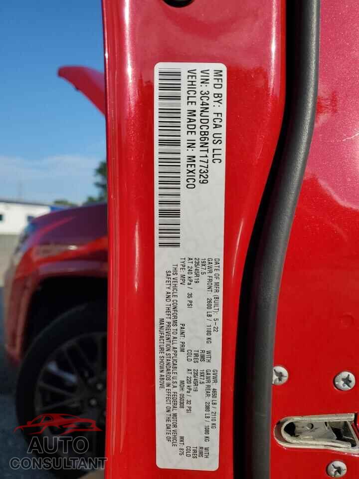 JEEP COMPASS 2022 - 3C4NJDCB6NT177329