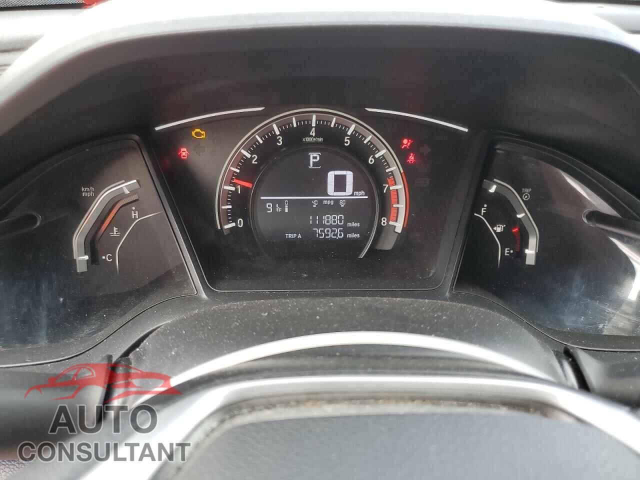 HONDA CIVIC 2017 - 19XFC2F55HE037094