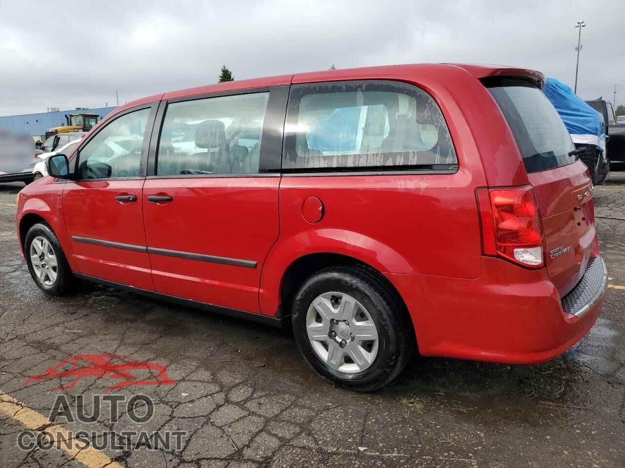 DODGE CARAVAN 2012 - 2C4RDGBG9CR182791