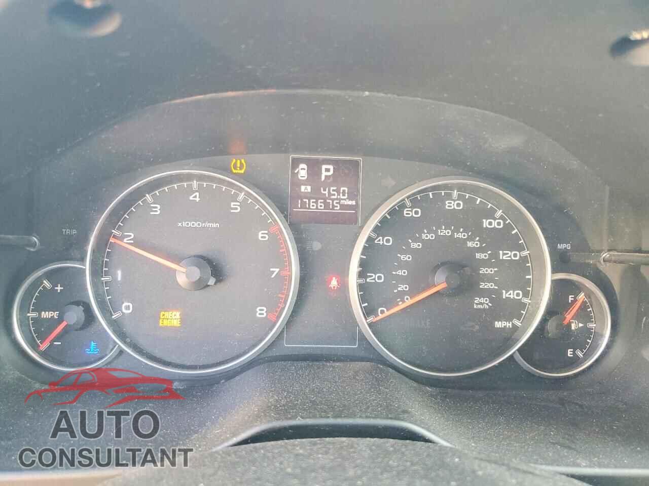 SUBARU OUTBACK 2014 - 4S4BRBCC0E3286529
