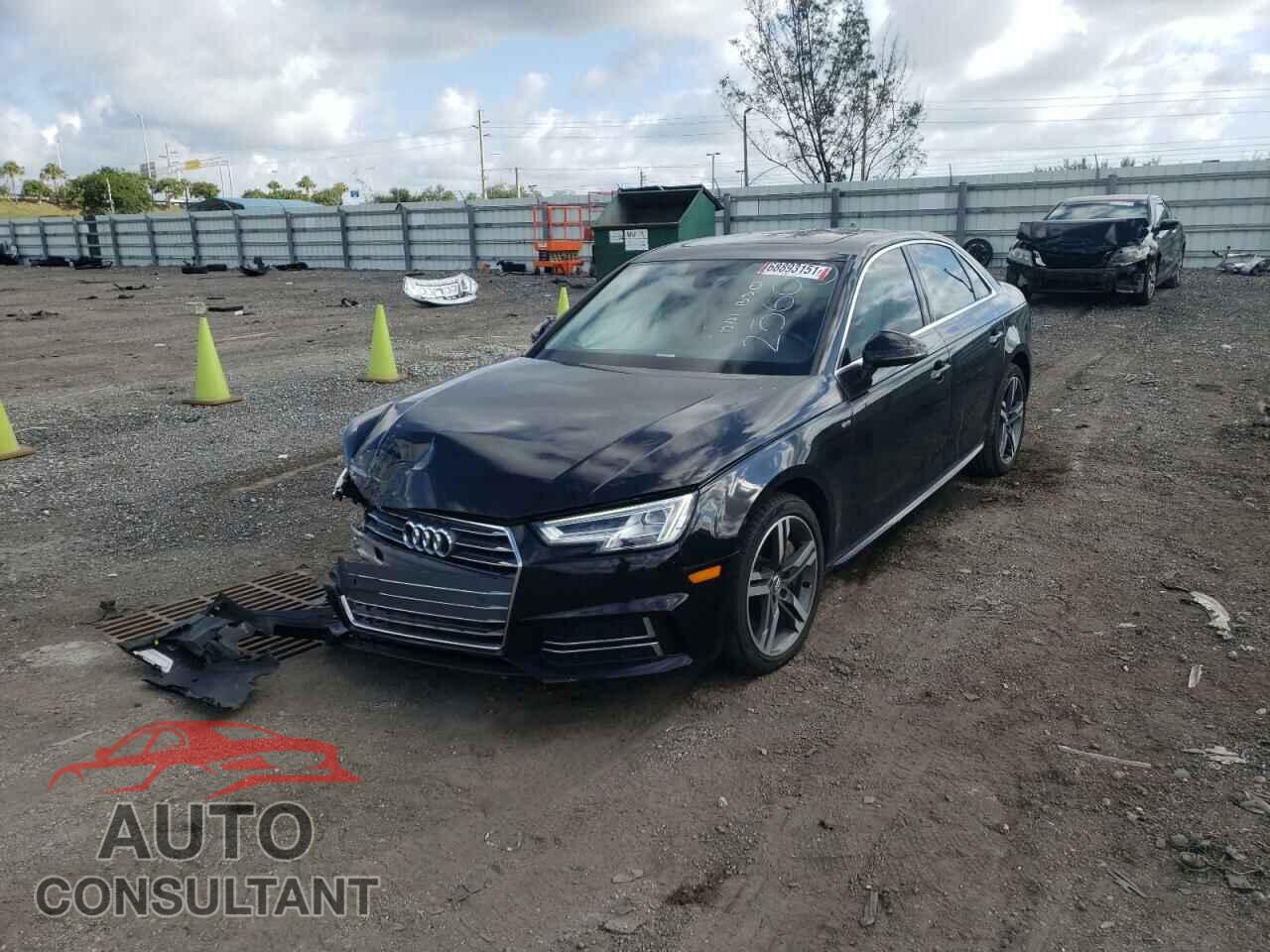 AUDI A4 2017 - WAUENAF45HN032560