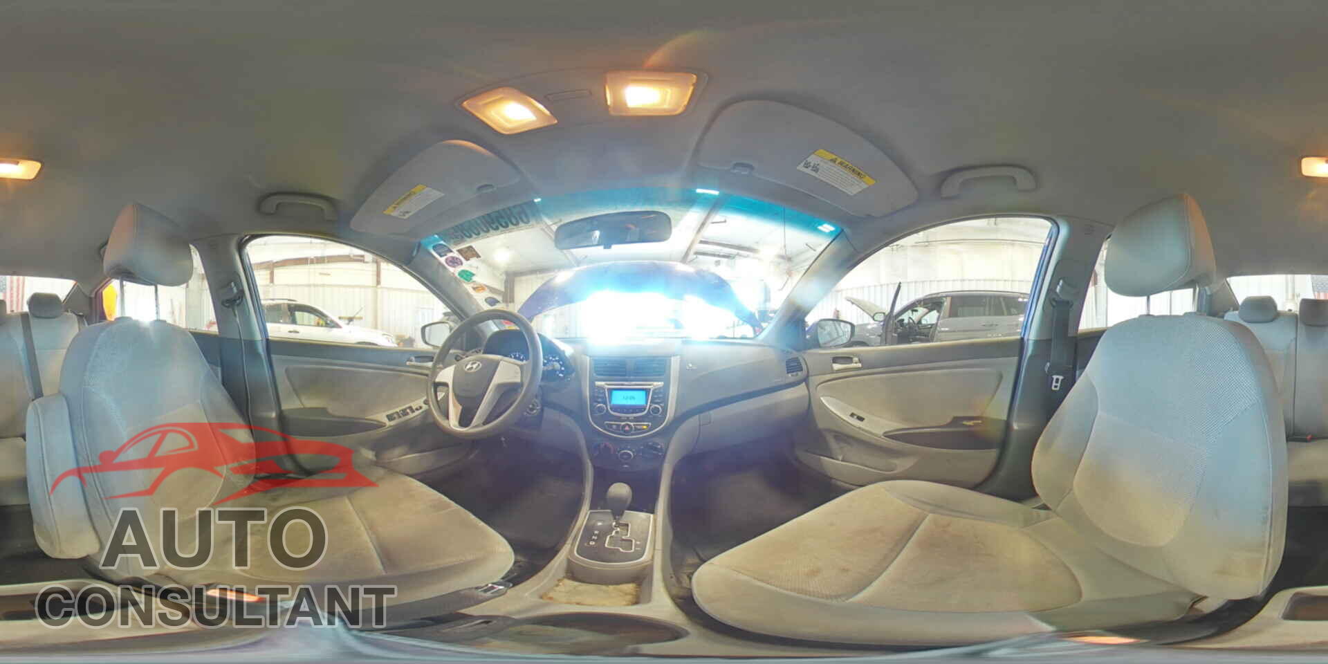 HYUNDAI ACCENT 2012 - KMHCT4AEXCU073116