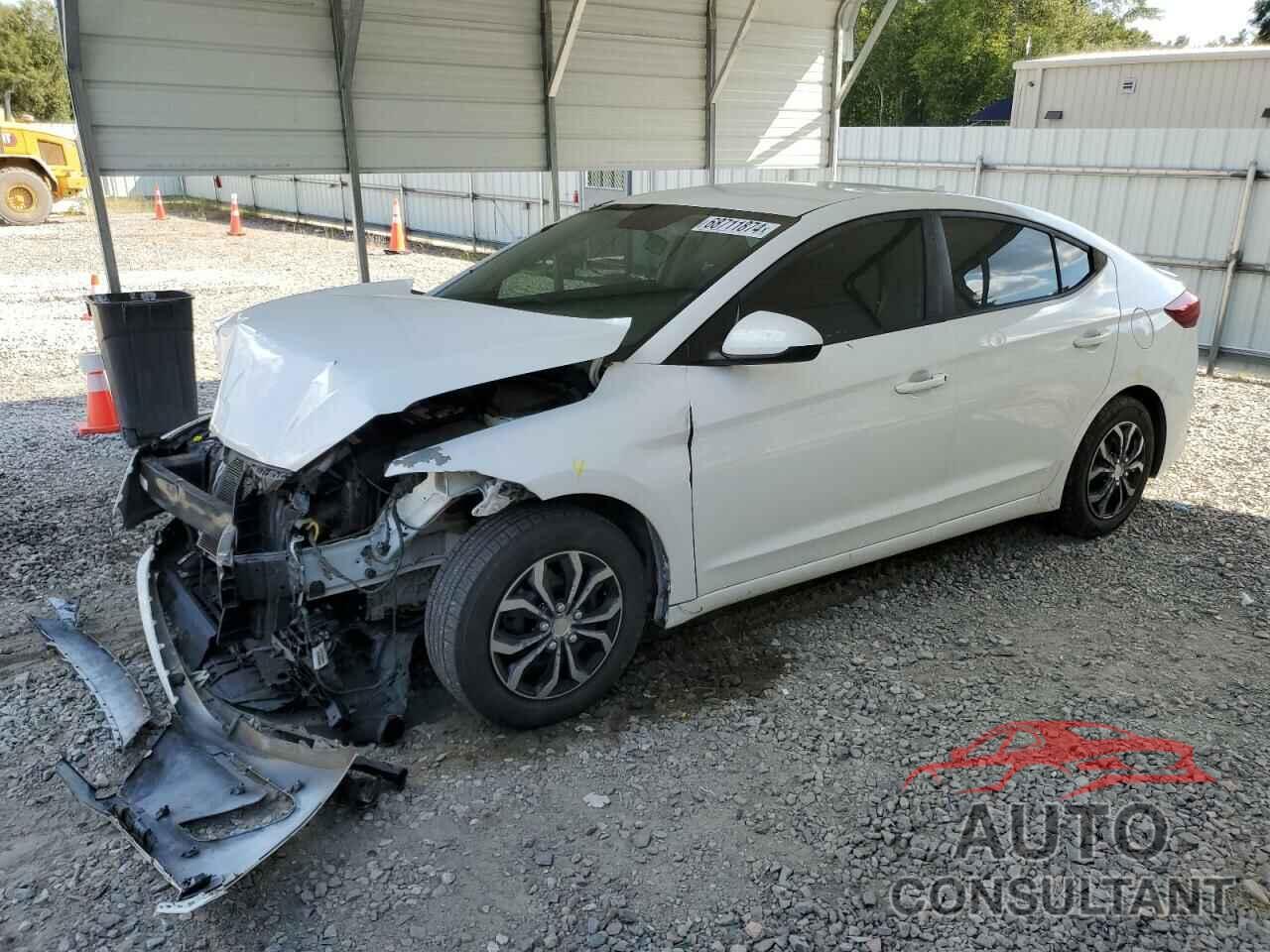 HYUNDAI ELANTRA 2017 - 5NPD74LF8HH184168