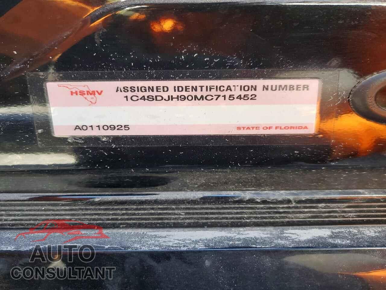 DODGE DURANGO 2021 - 1C4SDJH90MC715452