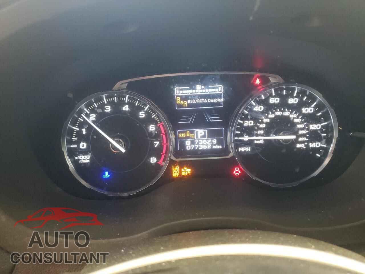 SUBARU FORESTER 2017 - JF2SJAWC9HH534402