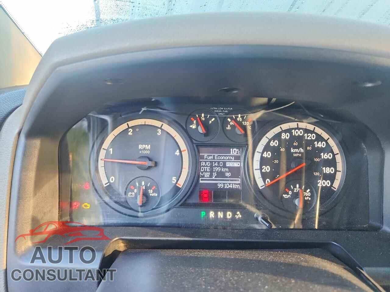 DODGE RAM 2500 2012 - 3C6UD5CLXCG311077