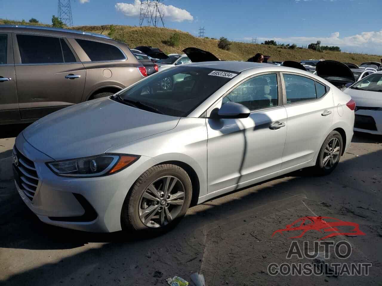 HYUNDAI ELANTRA 2018 - 5NPD84LF5JH297501