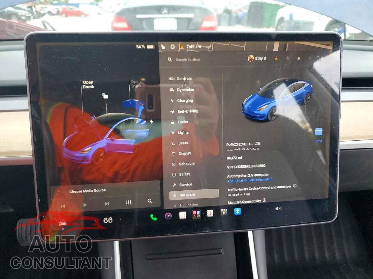TESLA MODEL 3 2018 - 5YJ3E1EA5JF032550