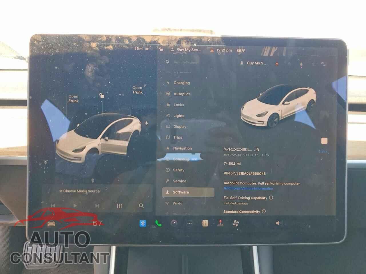 TESLA MODEL 3 2020 - 5YJ3E1EA0LF660048