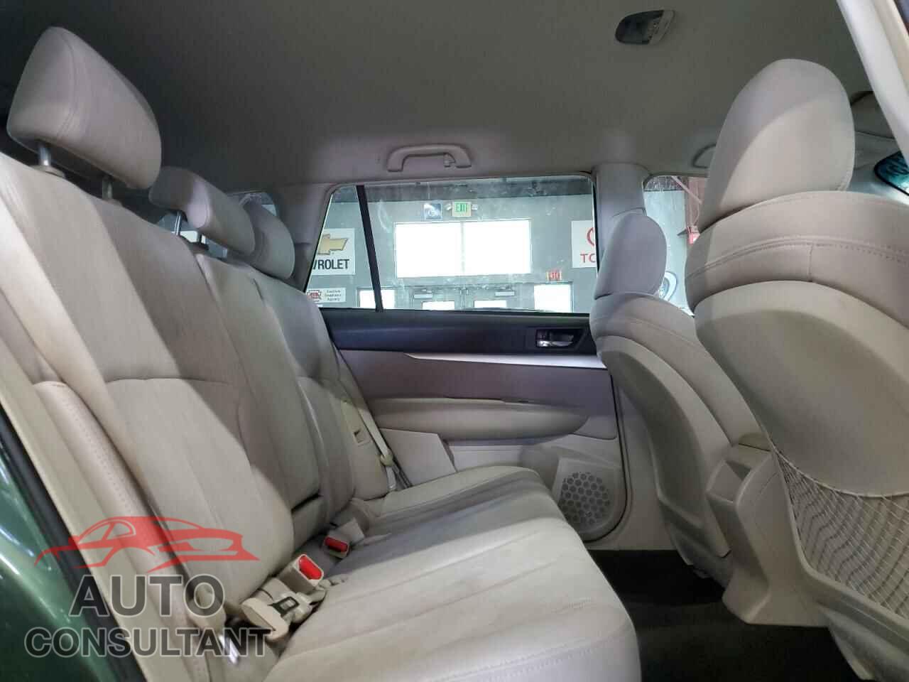 SUBARU OUTBACK 2013 - 4S4BRBCC7D3201491