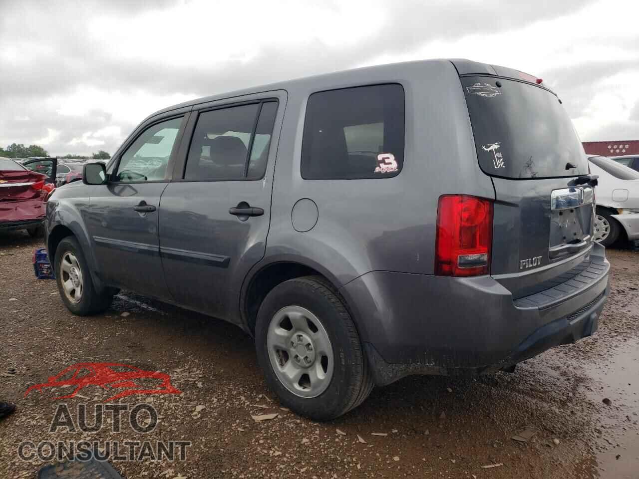 HONDA PILOT 2013 - 5FNYF4H26DB036751