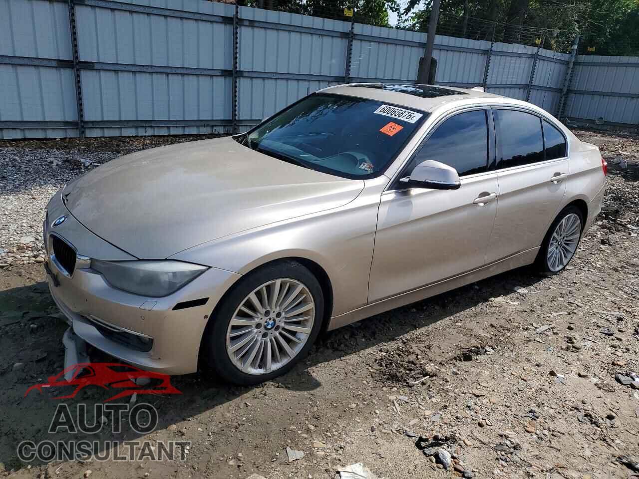 BMW 3 SERIES 2013 - WBA3B3C57DF537075