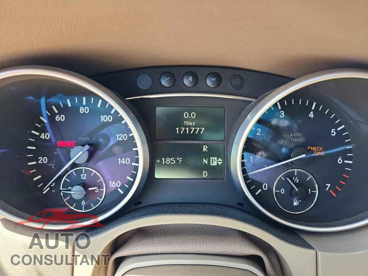 MERCEDES-BENZ M-CLASS 2011 - 4JGBB5GB5BA683054