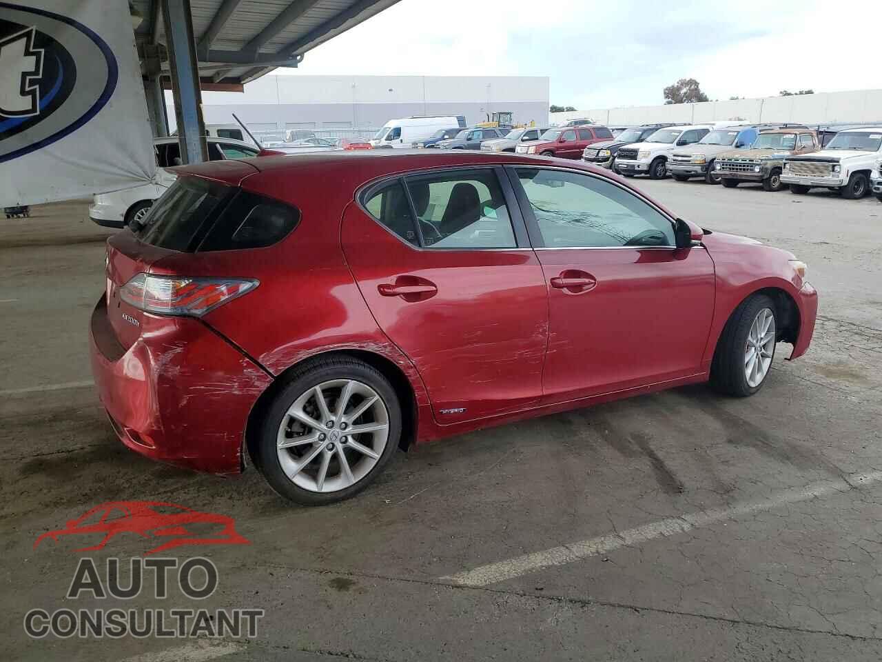 LEXUS CT 200 2011 - JTHKD5BH2B2036761
