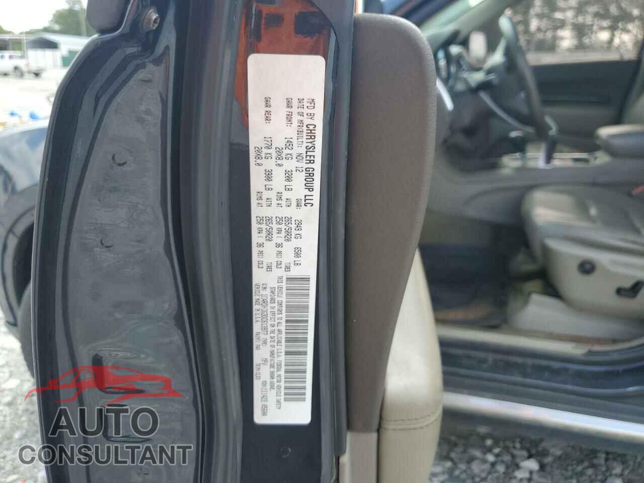 DODGE DURANGO 2013 - 1C4RDHDG3DC613977