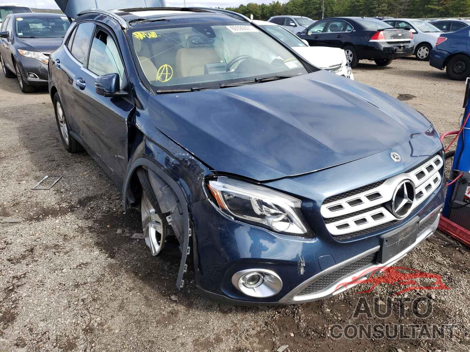 MERCEDES-BENZ GLA-CLASS 2019 - WDCTG4GB3KJ620615