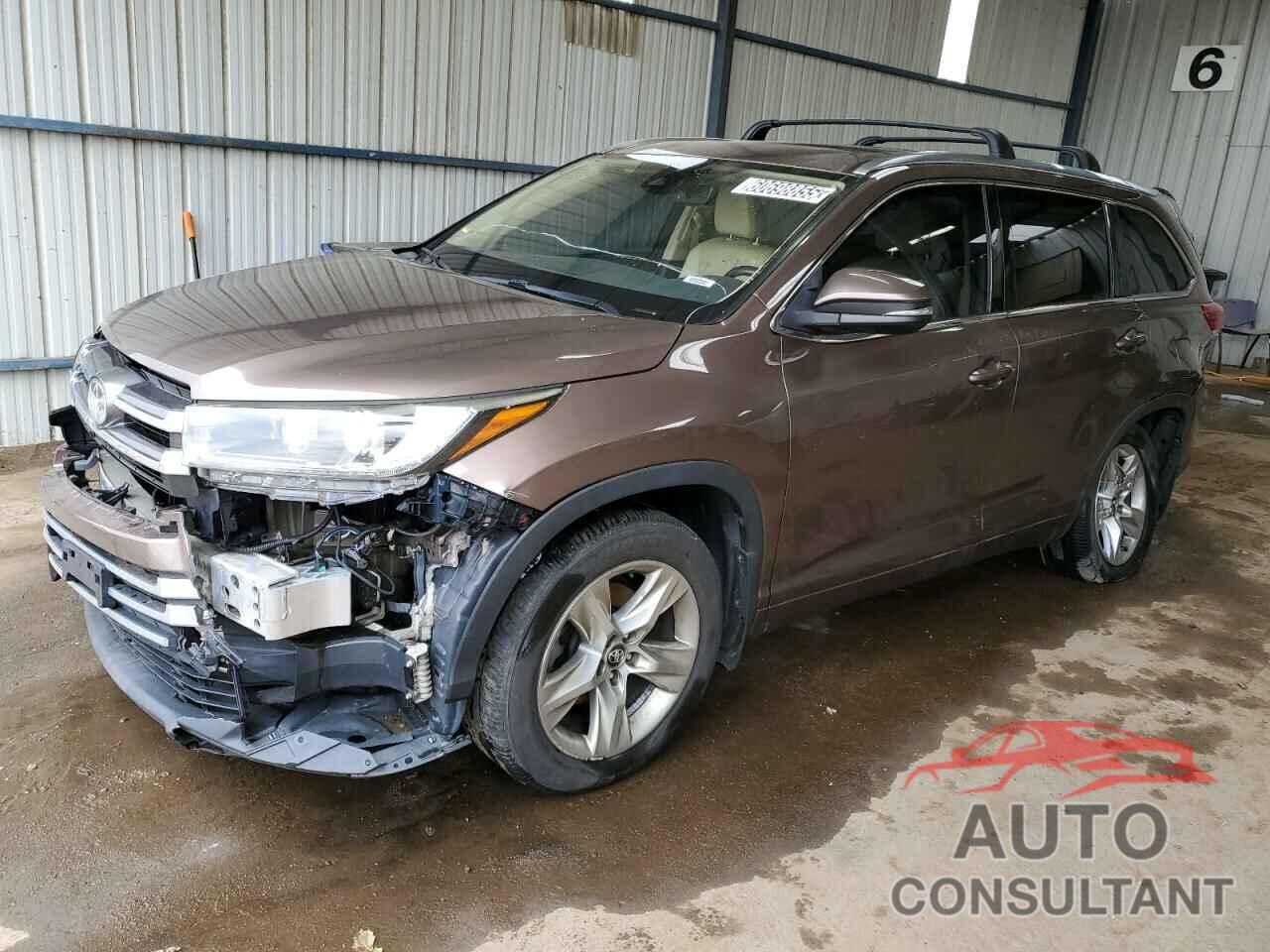 TOYOTA HIGHLANDER 2017 - 5TDDZRFH7HS378768