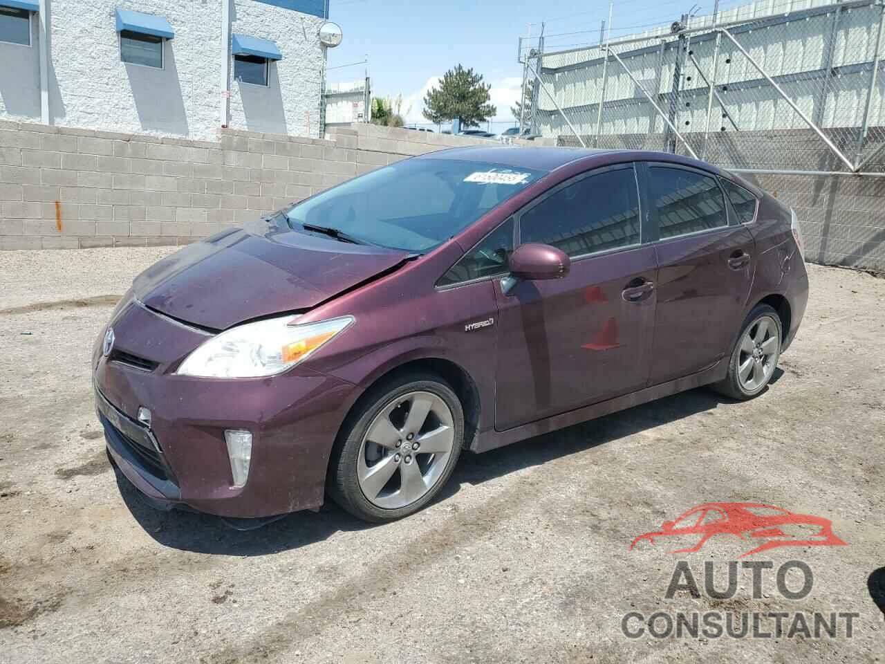 TOYOTA PRIUS 2013 - JTDKN3DU6D5585345