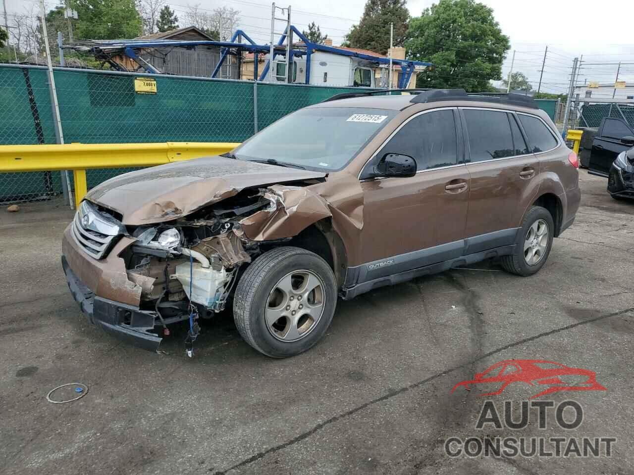 SUBARU OUTBACK 2013 - 4S4BRBAC9D3304902