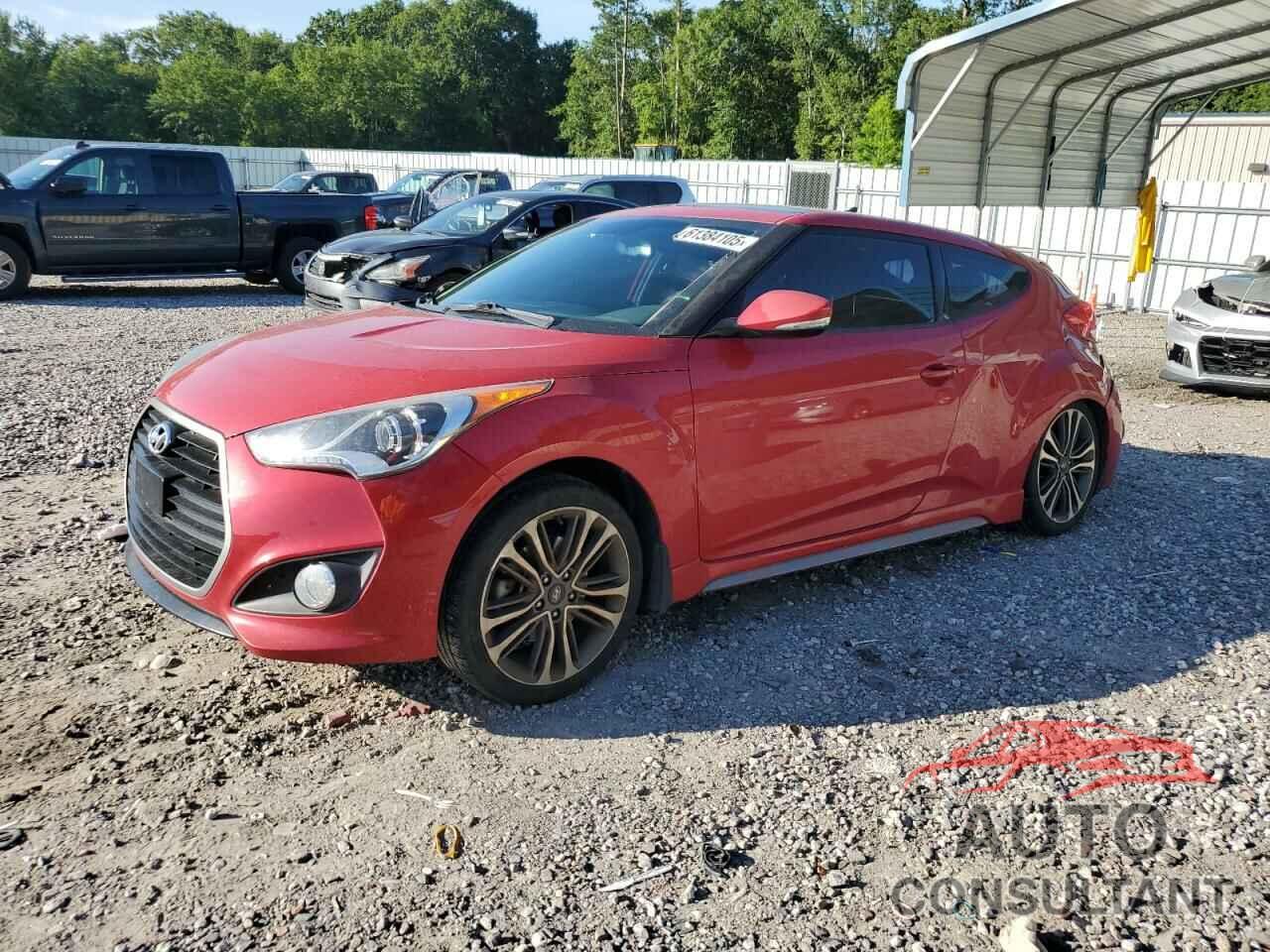 HYUNDAI VELOSTER 2016 - KMHTC6AE0GU279398