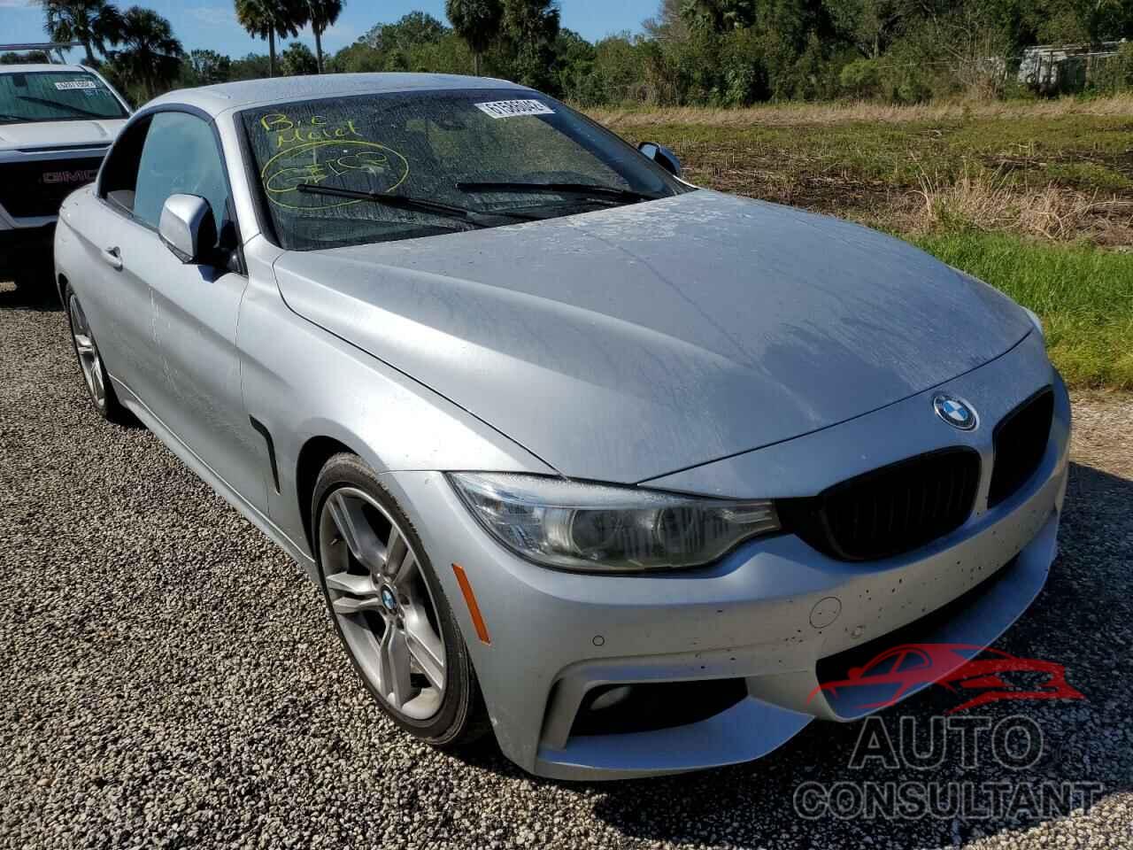 BMW 4 SERIES 2017 - WBA4U7C31H5H20393