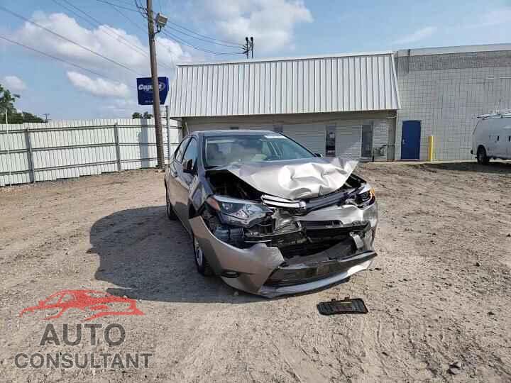 TOYOTA COROLLA 2015 - 5YFBPRHE3FP211703