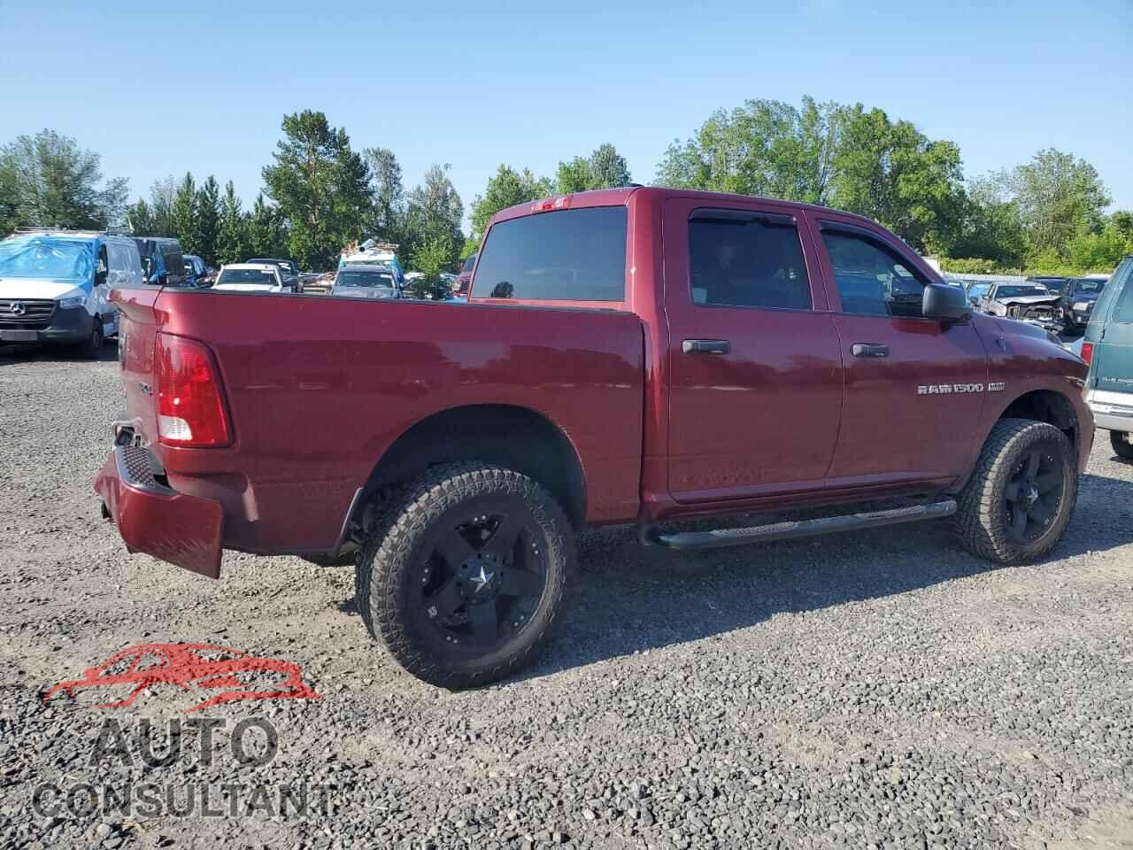 DODGE RAM 1500 2012 - 1C6RD7KT8CS142446