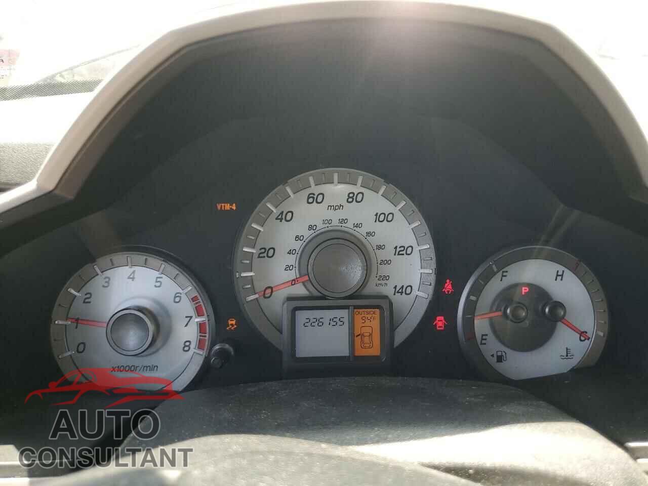 HONDA PILOT 2012 - 5FNYF4H44CB008687