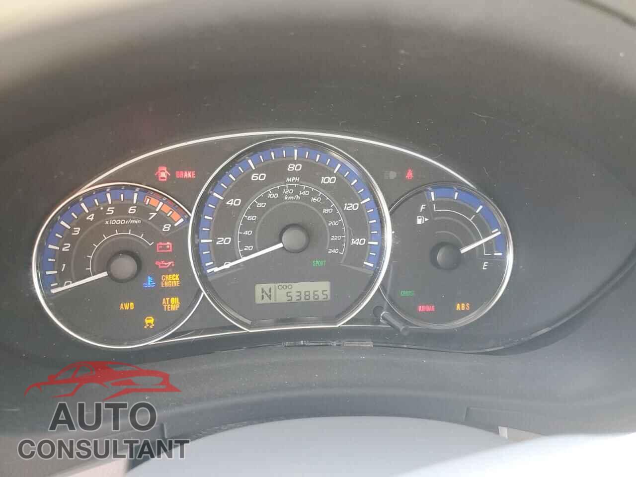 SUBARU FORESTER 2012 - JF2SHBDC7CH452357