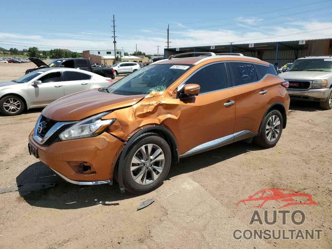 NISSAN MURANO 2015 - 5N1AZ2MHXFN282239