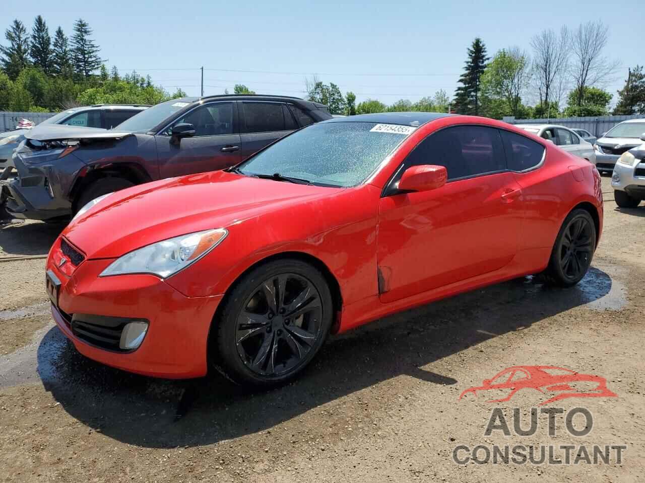 HYUNDAI GENESIS 2011 - KMHHT6KD2BU058227