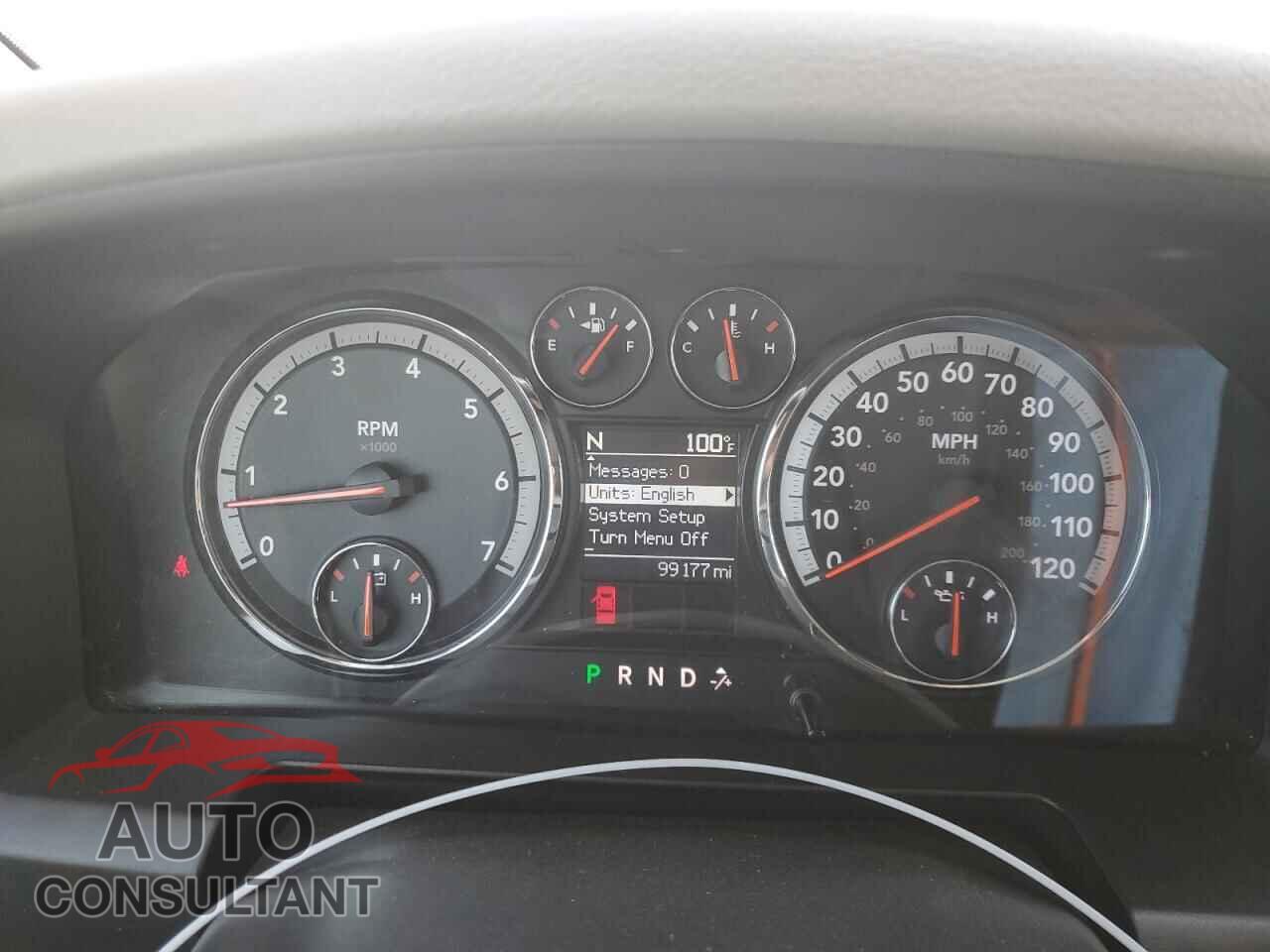 DODGE RAM 1500 2012 - 1C6RD6LT1CS173840