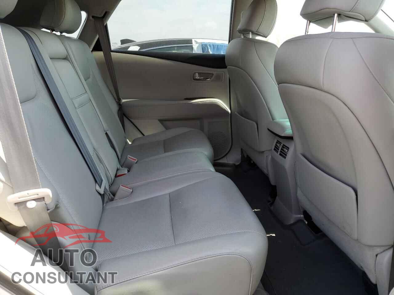 LEXUS RX350 2011 - 2T2BK1BA7BC098902