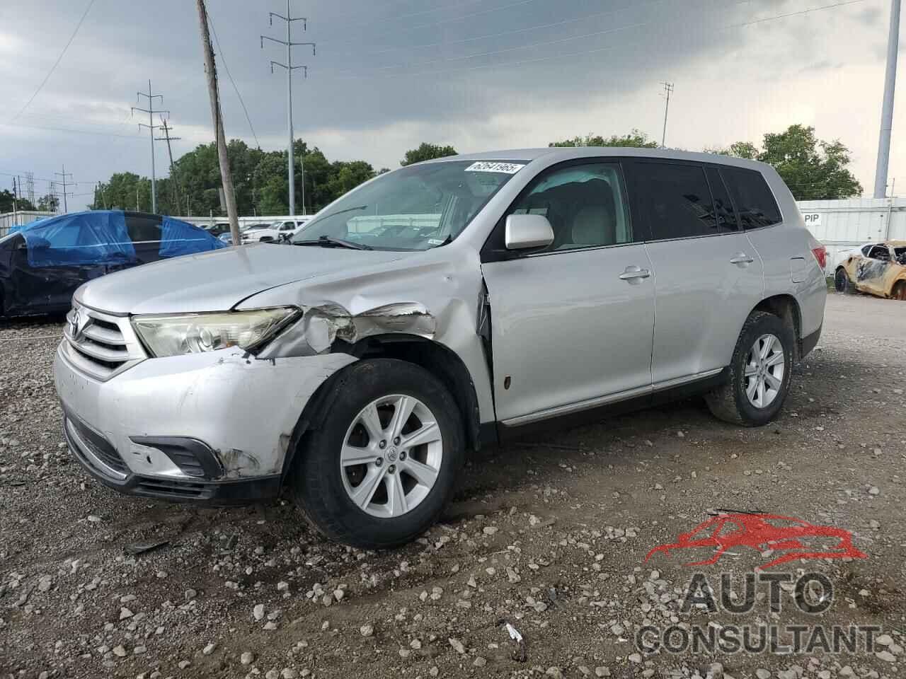 TOYOTA HIGHLANDER 2013 - 5TDBK3EH4DS227018