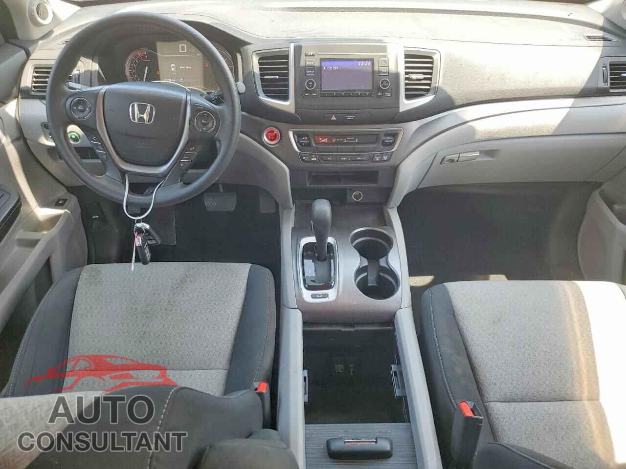 HONDA RIDGELINE 2017 - 5FPYK3F25HB012575