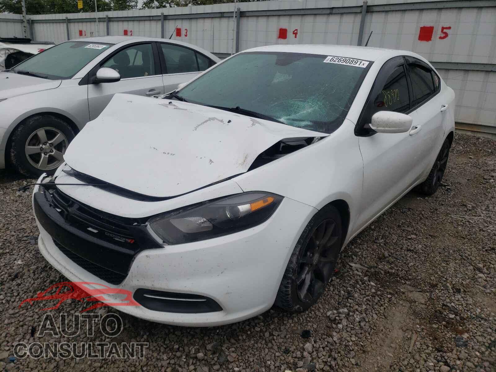 DODGE DART 2016 - 1C3CDFAA0GD732907