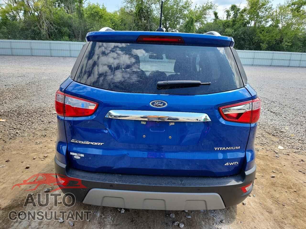 FORD ECOSPORT 2020 - MAJ6S3KL1LC323673