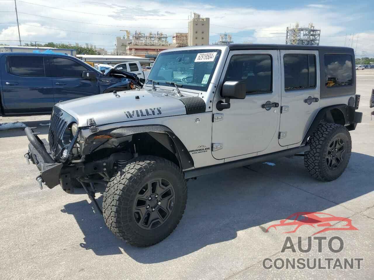 JEEP WRANGLER 2017 - 1C4BJWDG6HL580817