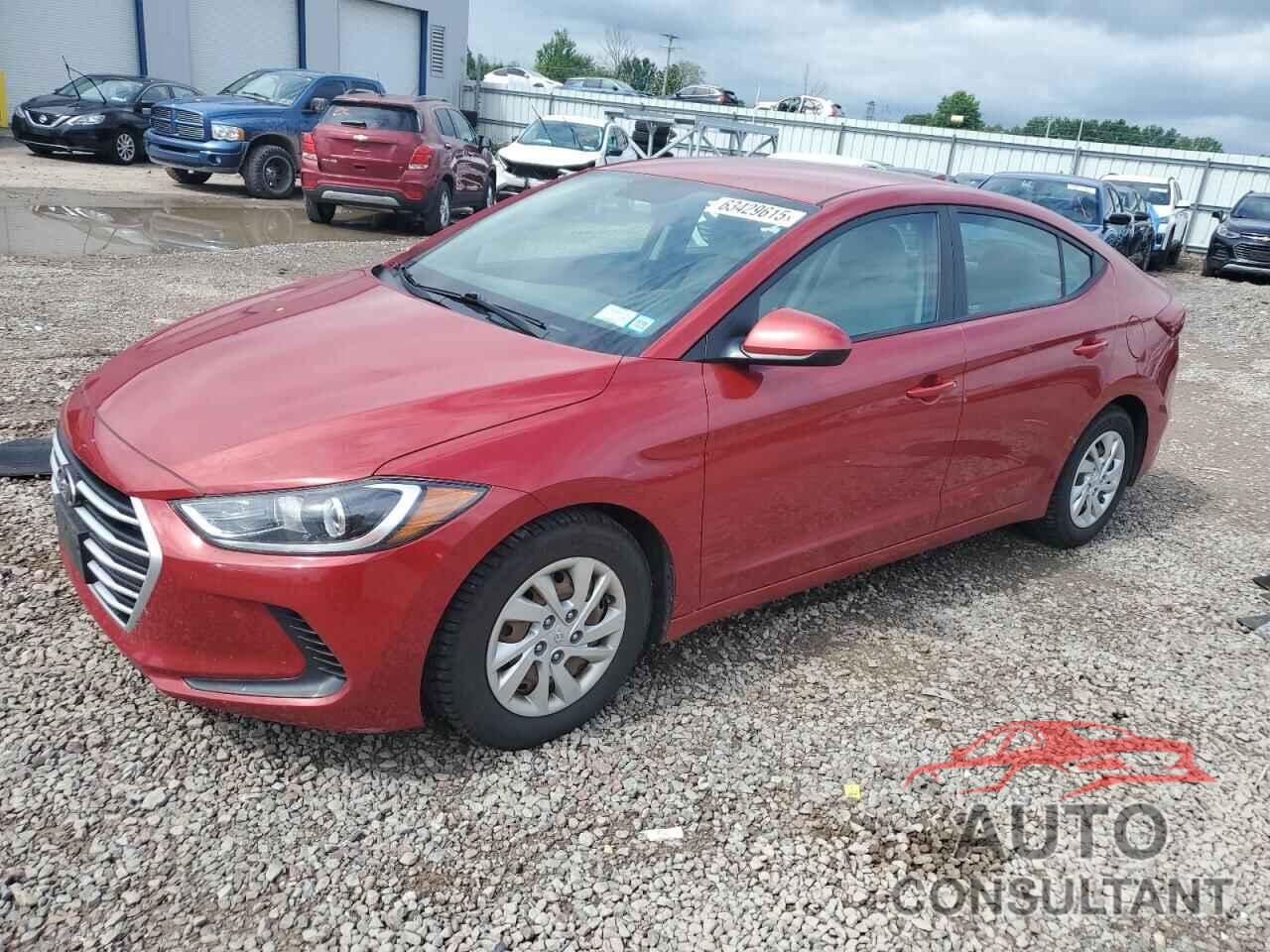 HYUNDAI ELANTRA 2018 - 5NPD74LF7JH385890
