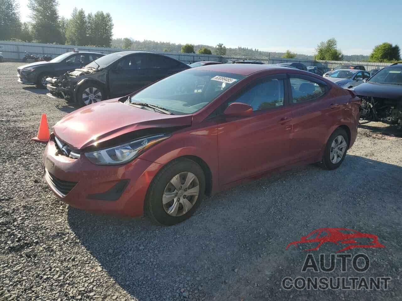 HYUNDAI ELANTRA 2016 - 5NPDH4AEXGH744827