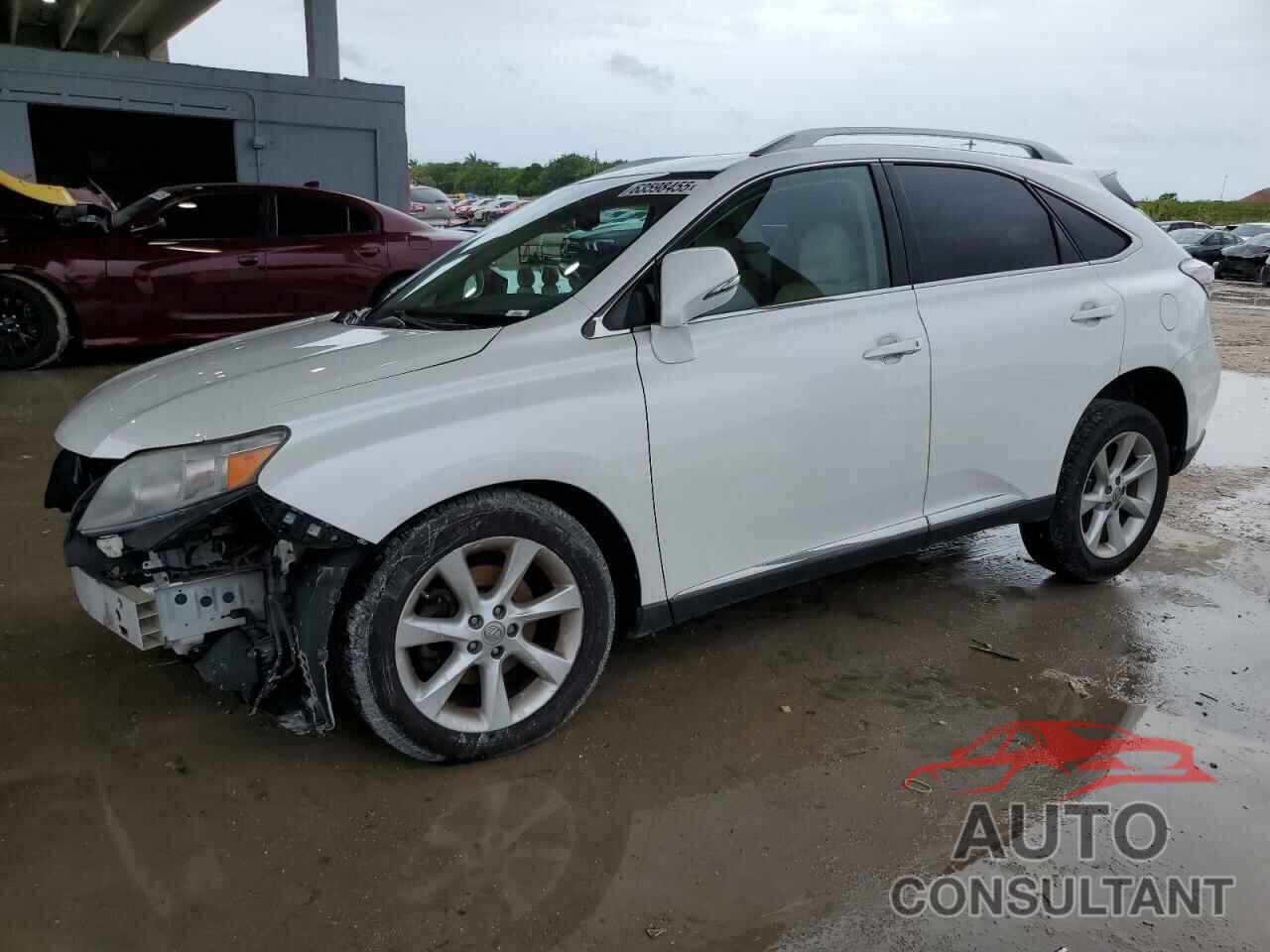 LEXUS RX350 2010 - 2T2ZK1BAXAC039789
