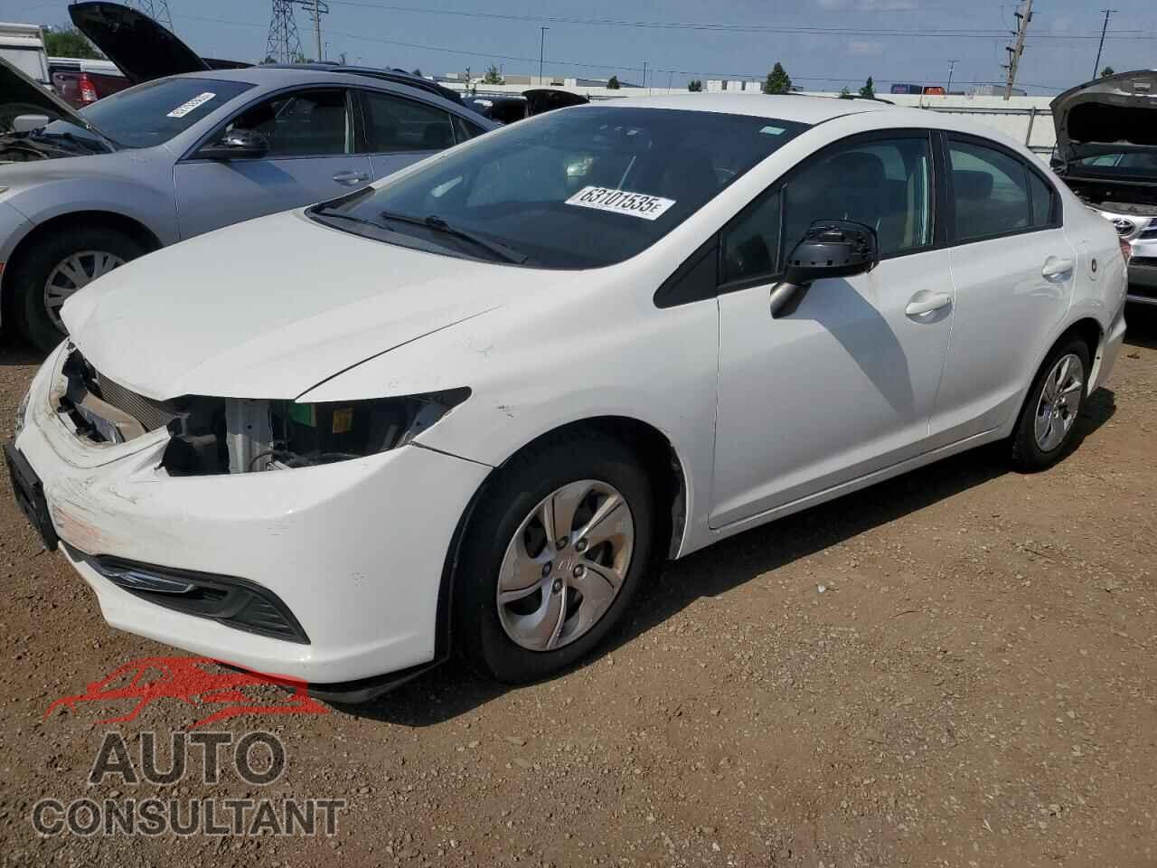 HONDA CIVIC 2013 - 19XFB2F58DE045350