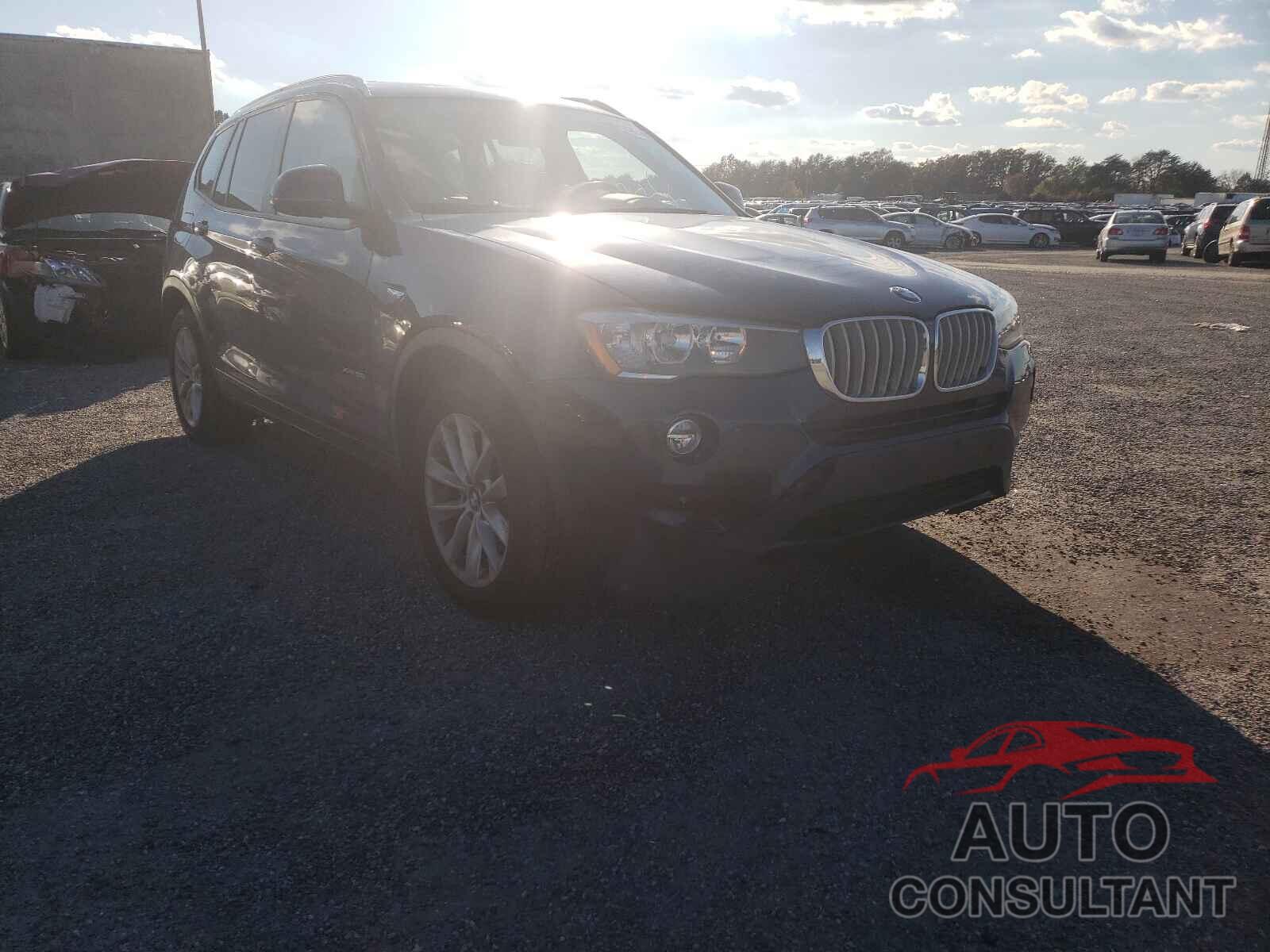BMW X3 2016 - 5UXWX9C52G0D83680