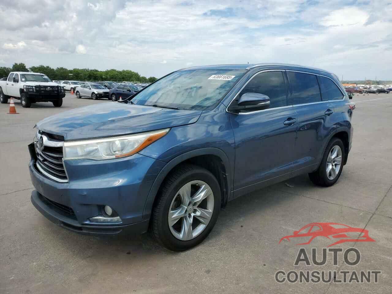 TOYOTA HIGHLANDER 2015 - 5TDDKRFH1FS107299