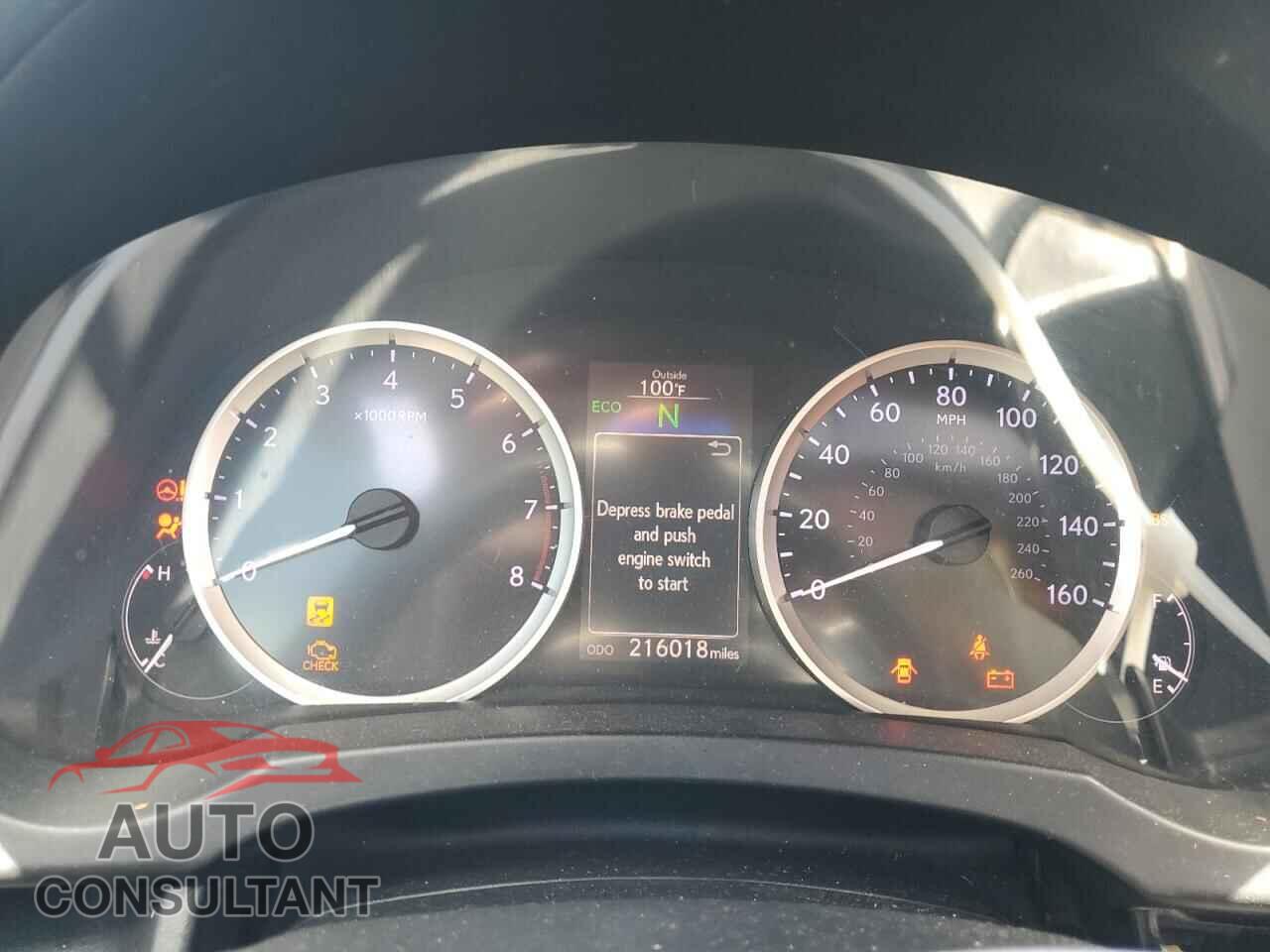 LEXUS IS 2014 - JTHBF1D25E5003980