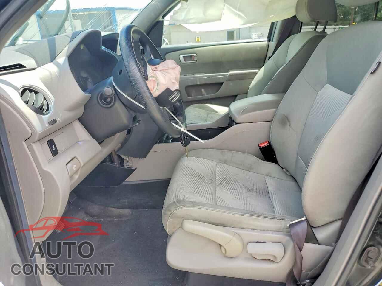 HONDA PILOT 2012 - 5FNYF3H26CB009221