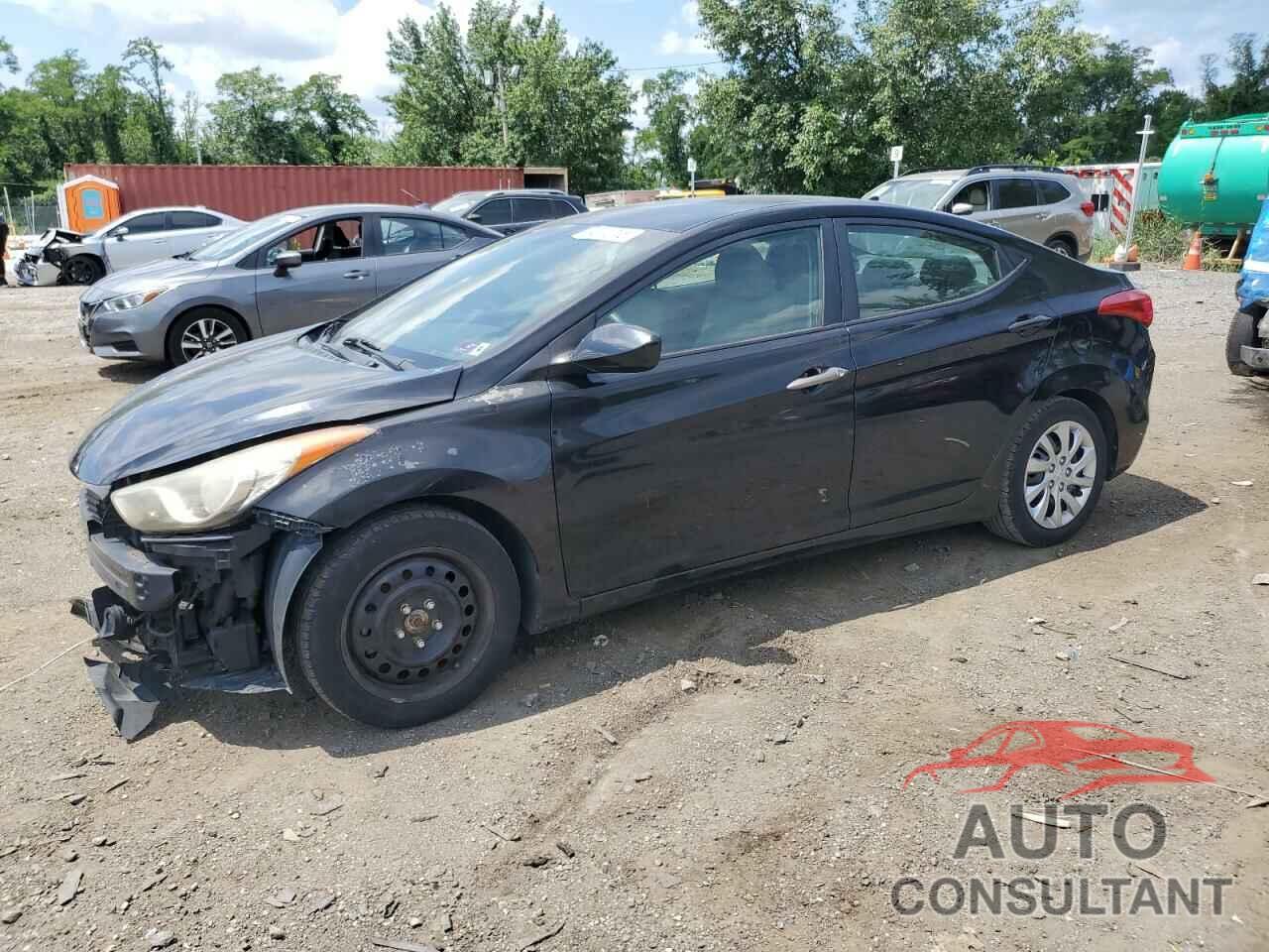 HYUNDAI ELANTRA 2013 - KMHDH4AE9DU533437