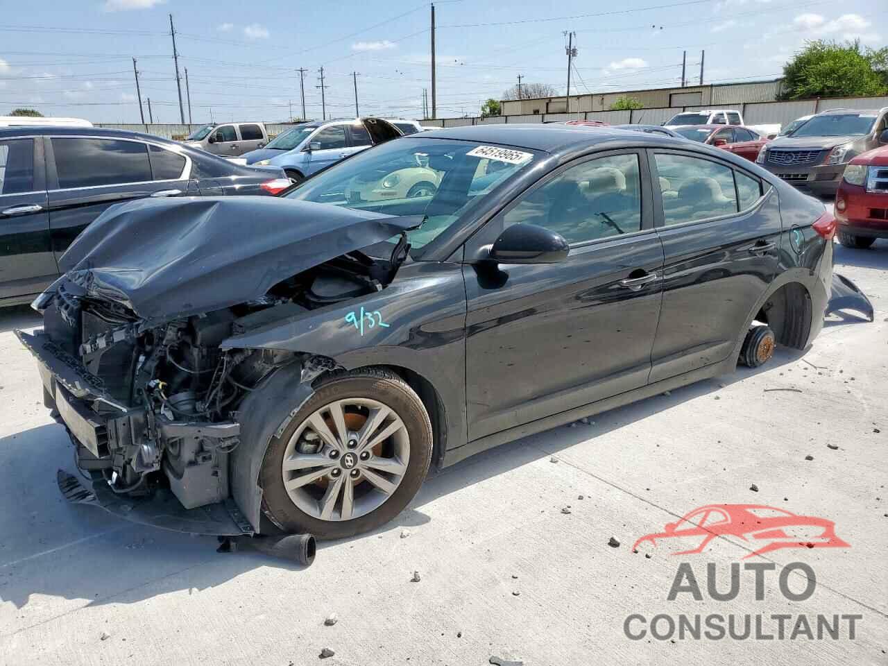 HYUNDAI ELANTRA 2017 - KMHD84LF9HU245896