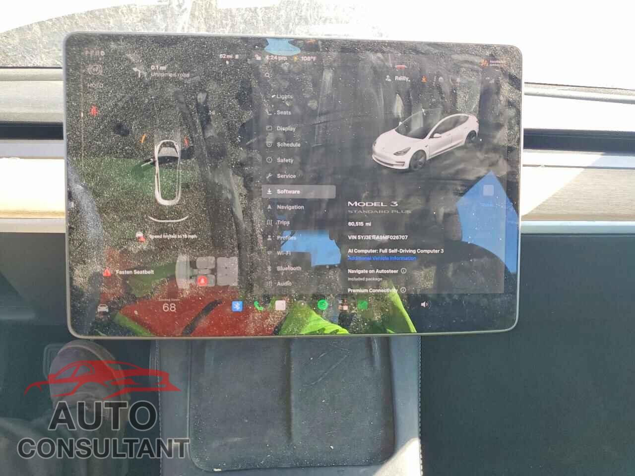 TESLA MODEL 3 2021 - 5YJ3E1EA9MF026707