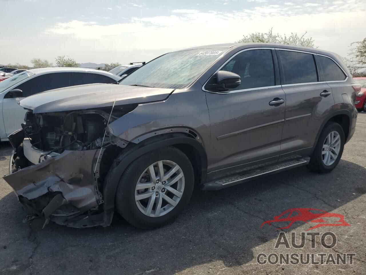 TOYOTA HIGHLANDER 2015 - 5TDZKRFH0FS111253